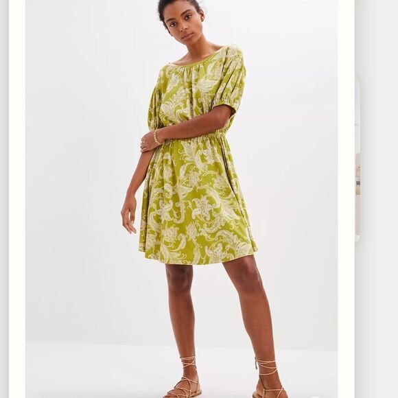 NWT 
DAILY PRACTICE BY ANTHROPOLOGIE MINI DRESS Floral Print Medium - Picture 13 of 14